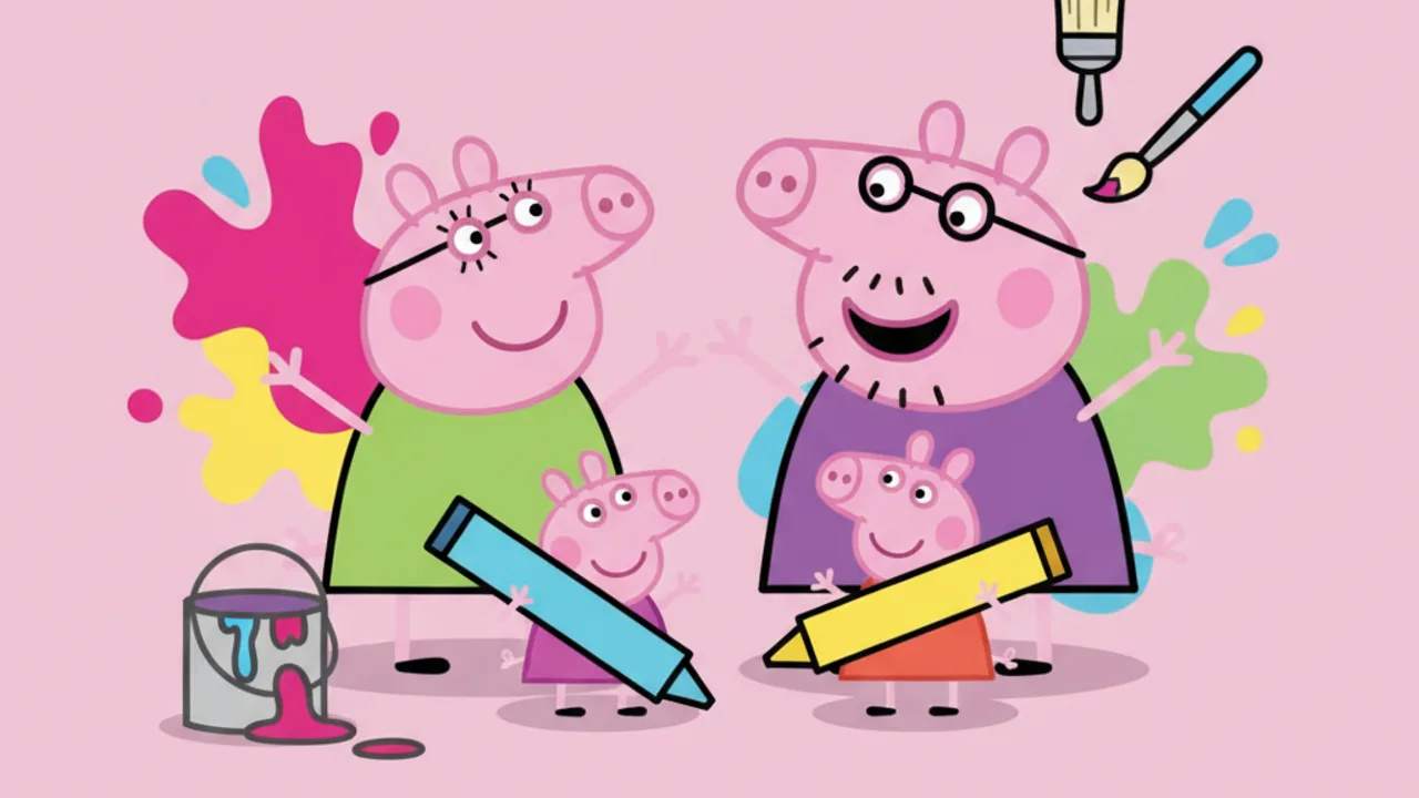 Peppa Pig Coloring Pages: Exclusive Printables for Kids