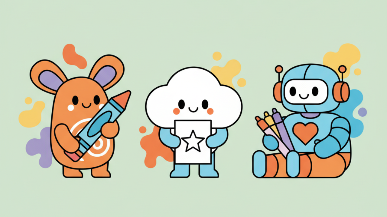 Cute Character Coloring Pages for a Relaxing Weekend