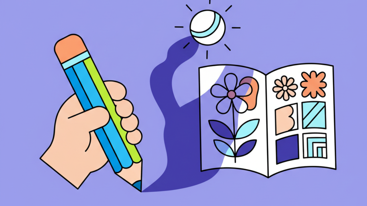 Light and Shadow Techniques for Adult Coloring Pages