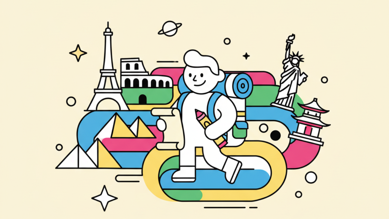 Famous Landmarks Coloring Pages: Explore the World