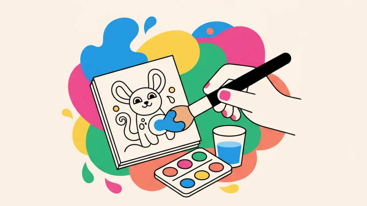 Step-by-Step Guide: Painting with School Watercolors Without Smudging