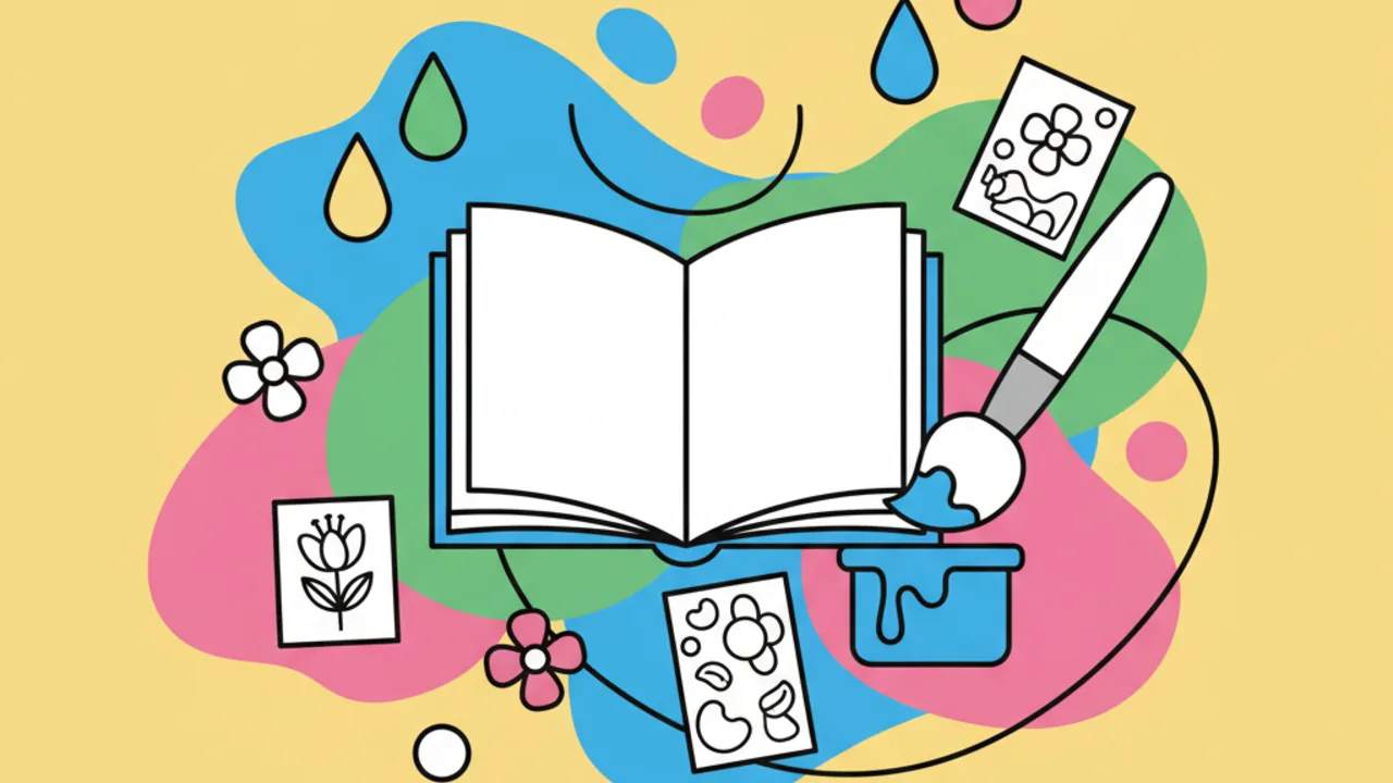 Watercolor Coloring Pages: Creative Painting Activities