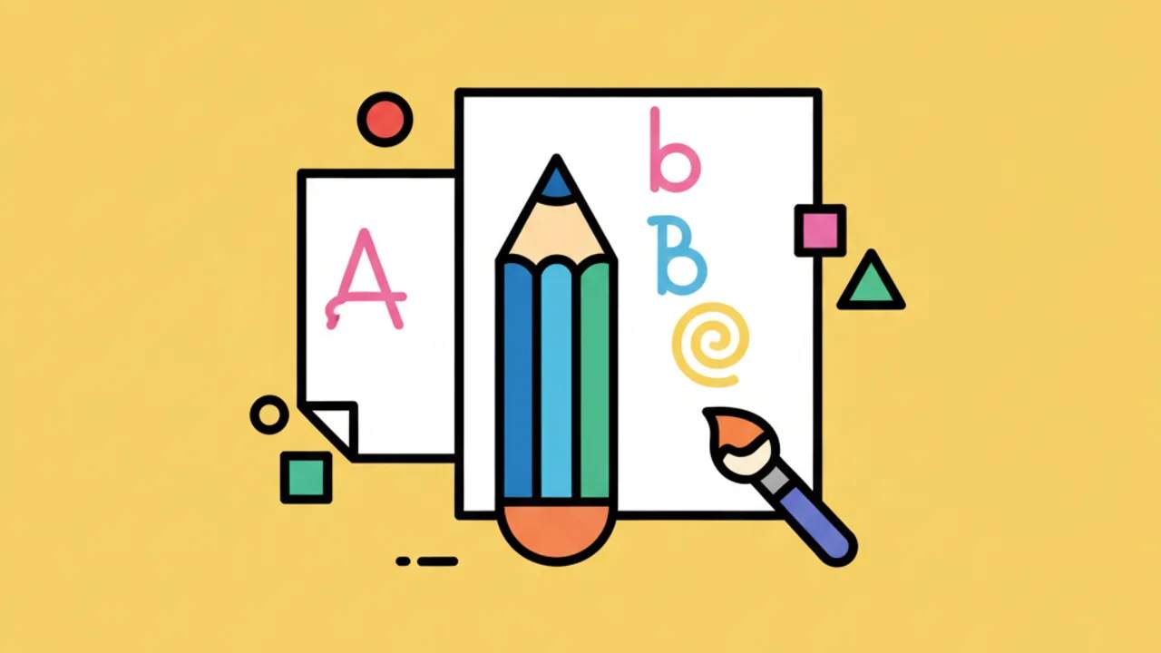 Alphabet Coloring Pages: Fun Writing Activities for Kids