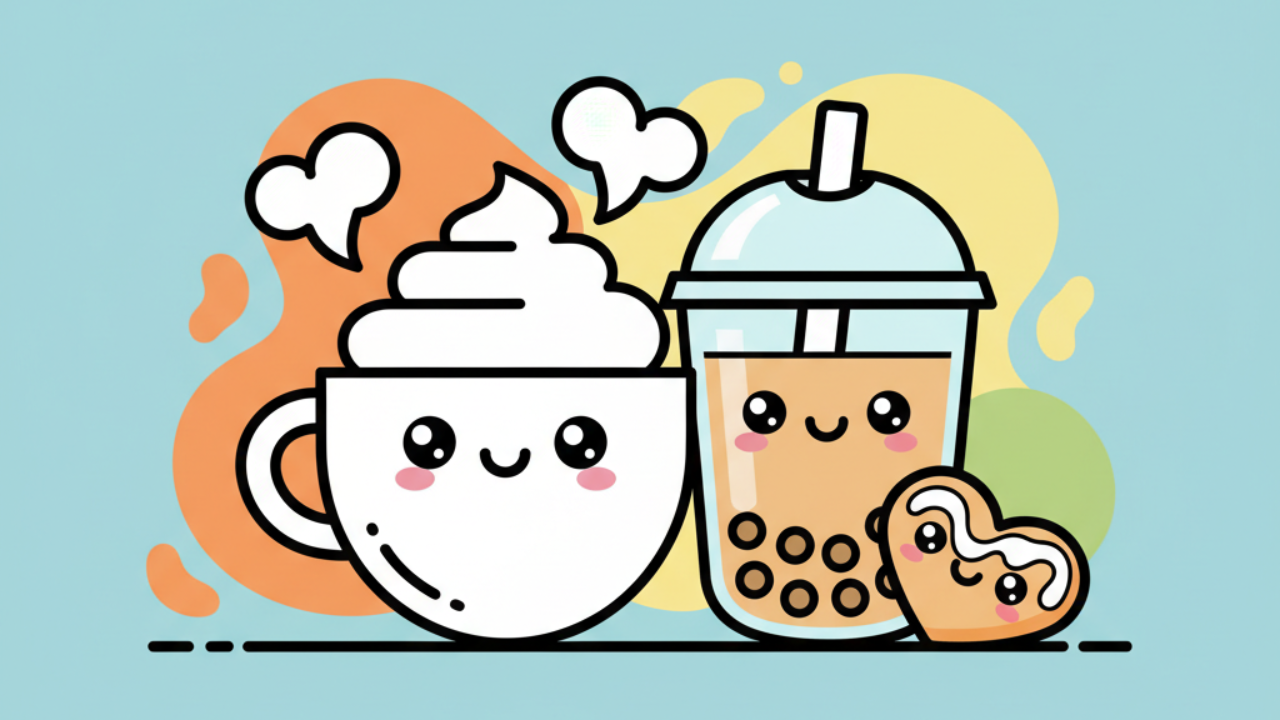 Educational Coffee Shop Coloring Pages for Kids