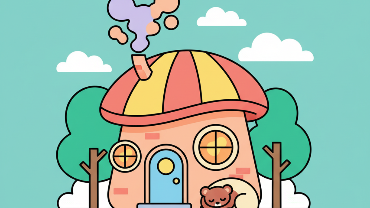 Cute House Coloring Pages: Cozy Cabins & Sweet Homes