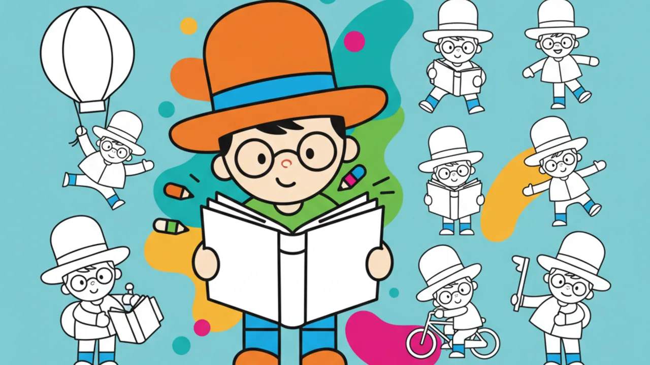 Mundo Bita's Dan: 10 Fun Coloring Pages to Print
