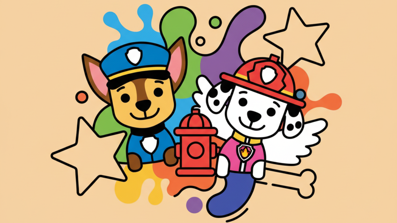 Paw Patrol Coloring Pages: Free Fun & Easy Printables