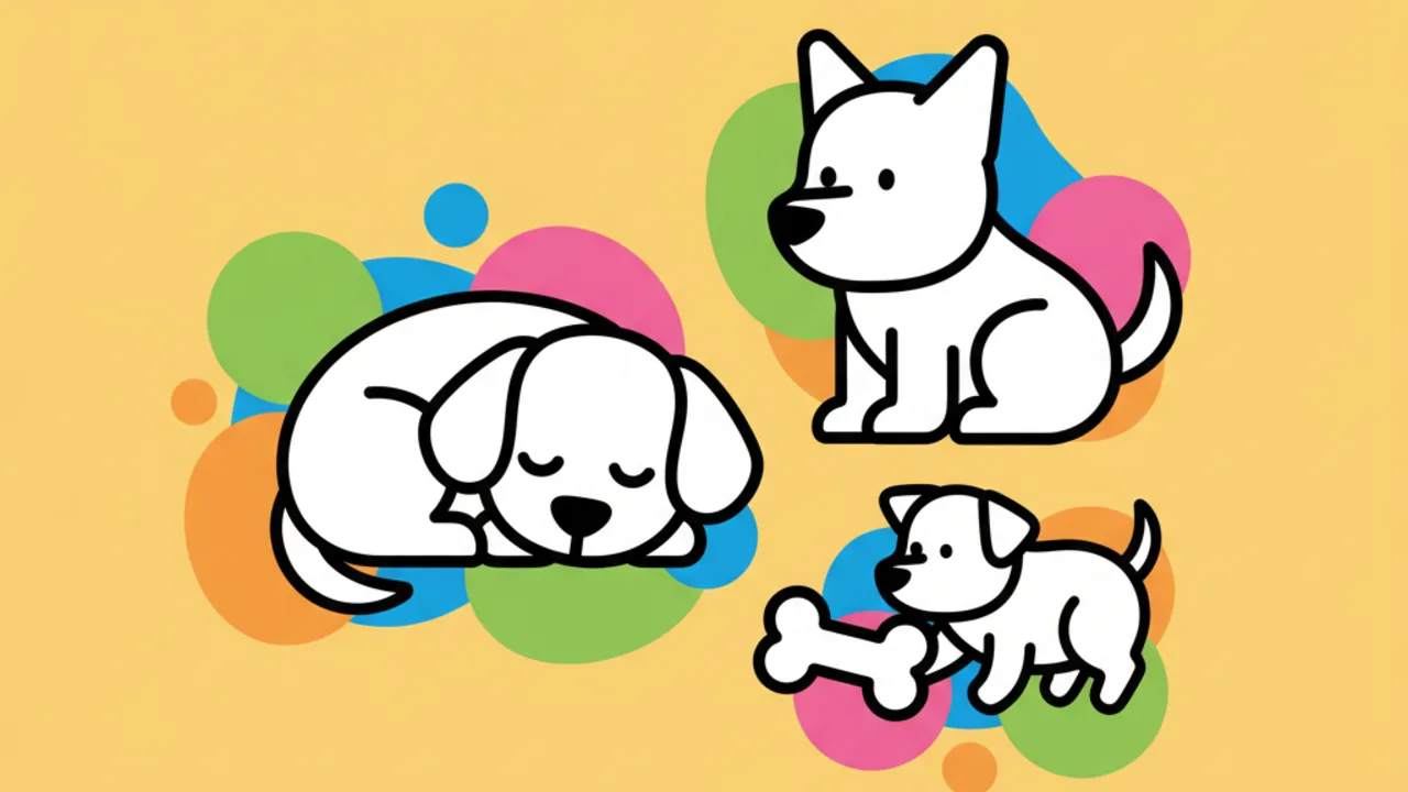 Cute Puppy Coloring Pages for Kids