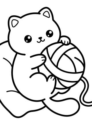 Coleção de desenhos para colorir: Cute Animal Coloring Pages