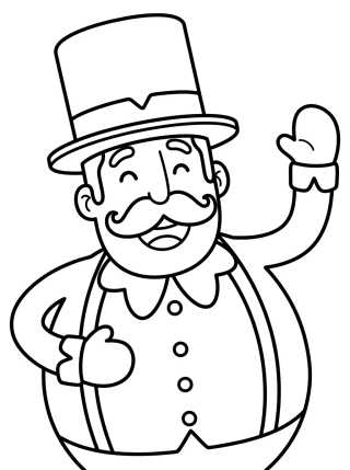 Desenho de Bita Waving Hello para colorir e imprimir grátis