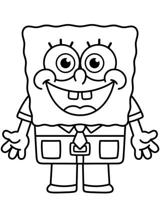 Coleção de desenhos para colorir: SpongeBob SquarePants Coloring Pages for Kids