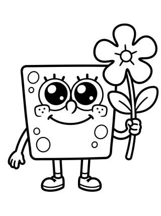 Coleção de desenhos para colorir: SpongeBob SquarePants