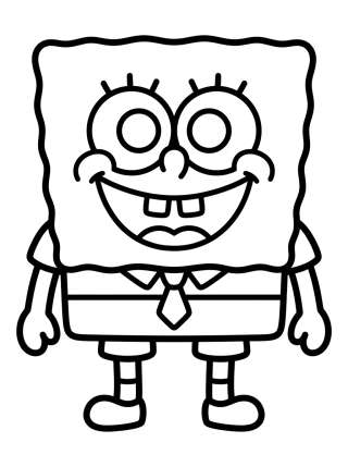 Coleção de desenhos para colorir: SpongeBob SquarePants Coloring Pages