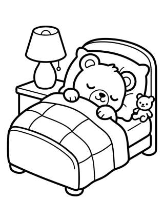 Coleção de desenhos para colorir: Cute & Cozy Home