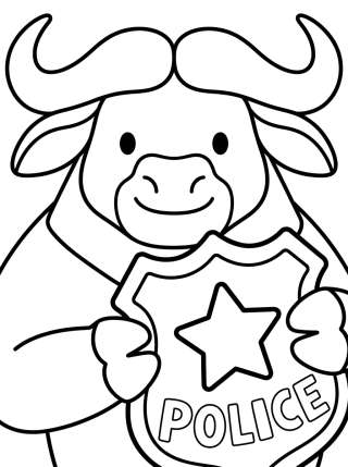 Coleção de desenhos para colorir: Chief Bogo Coloring Pages