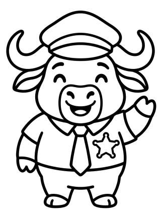 Coleção de desenhos para colorir: Chief Bogo Coloring Pages