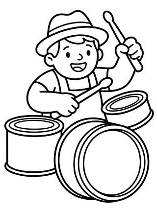 Coleção de desenhos para colorir: Mundo Bita: Dan Coloring Pages