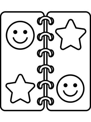 Desenho de Adorable Notebook para colorir e imprimir grátis
