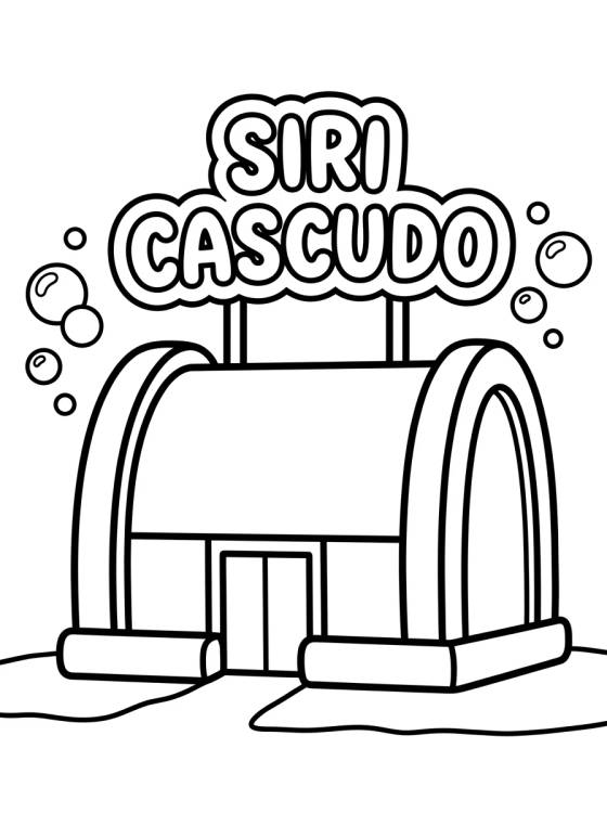 Desenho de Krusty Krab Restaurant para colorir e imprimir grátis