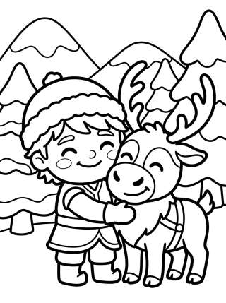 Coleção de desenhos para colorir: Frozen Coloring Pages
