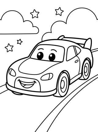 Coleção de desenhos para colorir: Hot Wheels Coloring Pages
