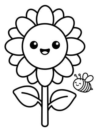 Coleção de desenhos para colorir: Enchanted Garden and Flowers