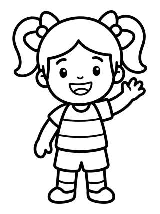 Coleção de desenhos para colorir: Lila from Mundo Bita Coloring Pages
