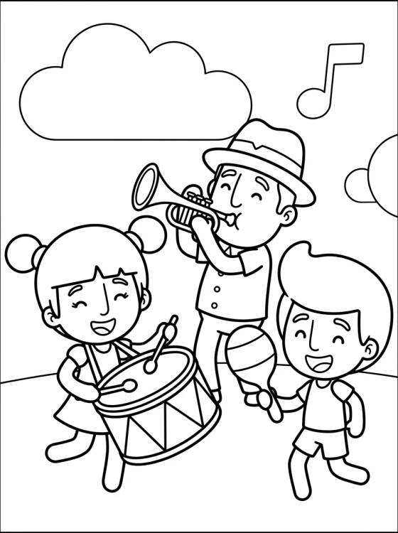 Mundo Bita Friends Playing para colorir Desenho de Mundo Bita Friends Playing para colorir e imprimir grátis