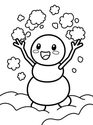 Coleção de desenhos para colorir: Olaf Coloring Pages