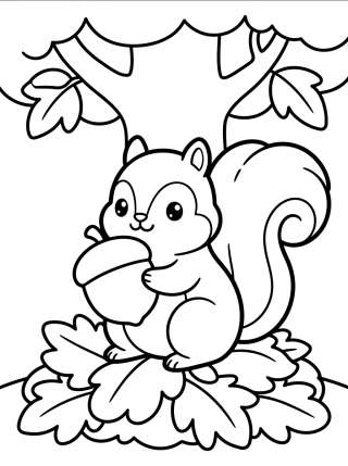 Coleção de desenhos para colorir: Enchanted Autumn