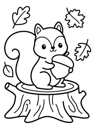 Coleção de desenhos para colorir: Enchanted Autumn