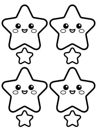 Desenho de Starry Habit Tracker for Kids para colorir e imprimir grátis