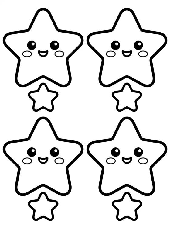 Desenho de Starry Habit Tracker for Kids para colorir e imprimir grátis