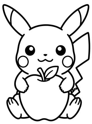 Coleção de desenhos para colorir: Cute Pokémon Coloring Pages