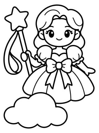 Desenho de Celestial Bow Battle Dress para colorir e imprimir grátis