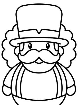 Desenho de Tito Wearing Bita's Hat para colorir e imprimir grátis