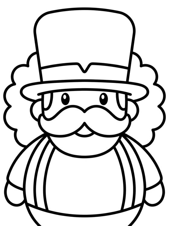 Tito Wearing Bita's Hat para colorir Desenho de Tito Wearing Bita's Hat para colorir e imprimir grátis